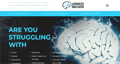Desktop Screenshot of harmonizedbraincenters.com